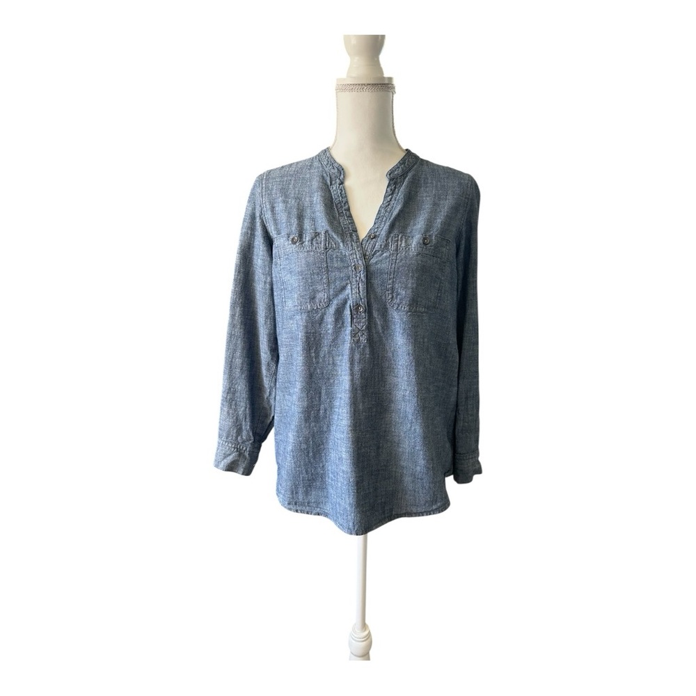 J Jill Denim Blue Women's Top